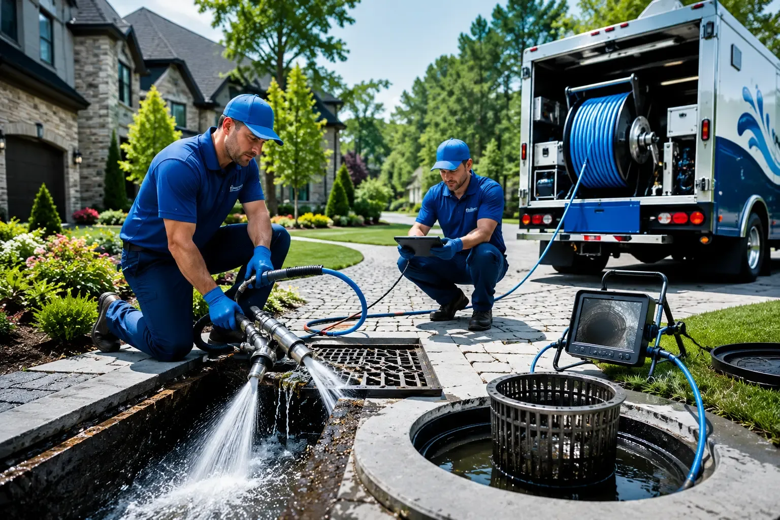 Local outdoor drain cleaning professionals in Shawmut, ME