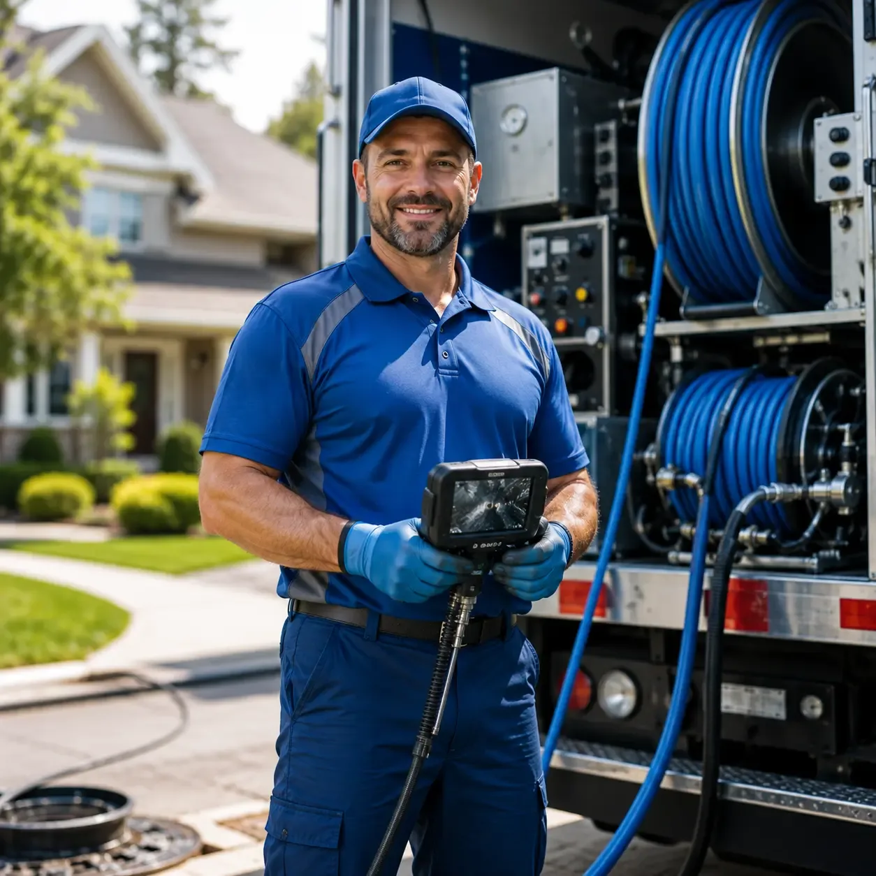 Local outdoor drain cleaning specialists in Shawmut, ME